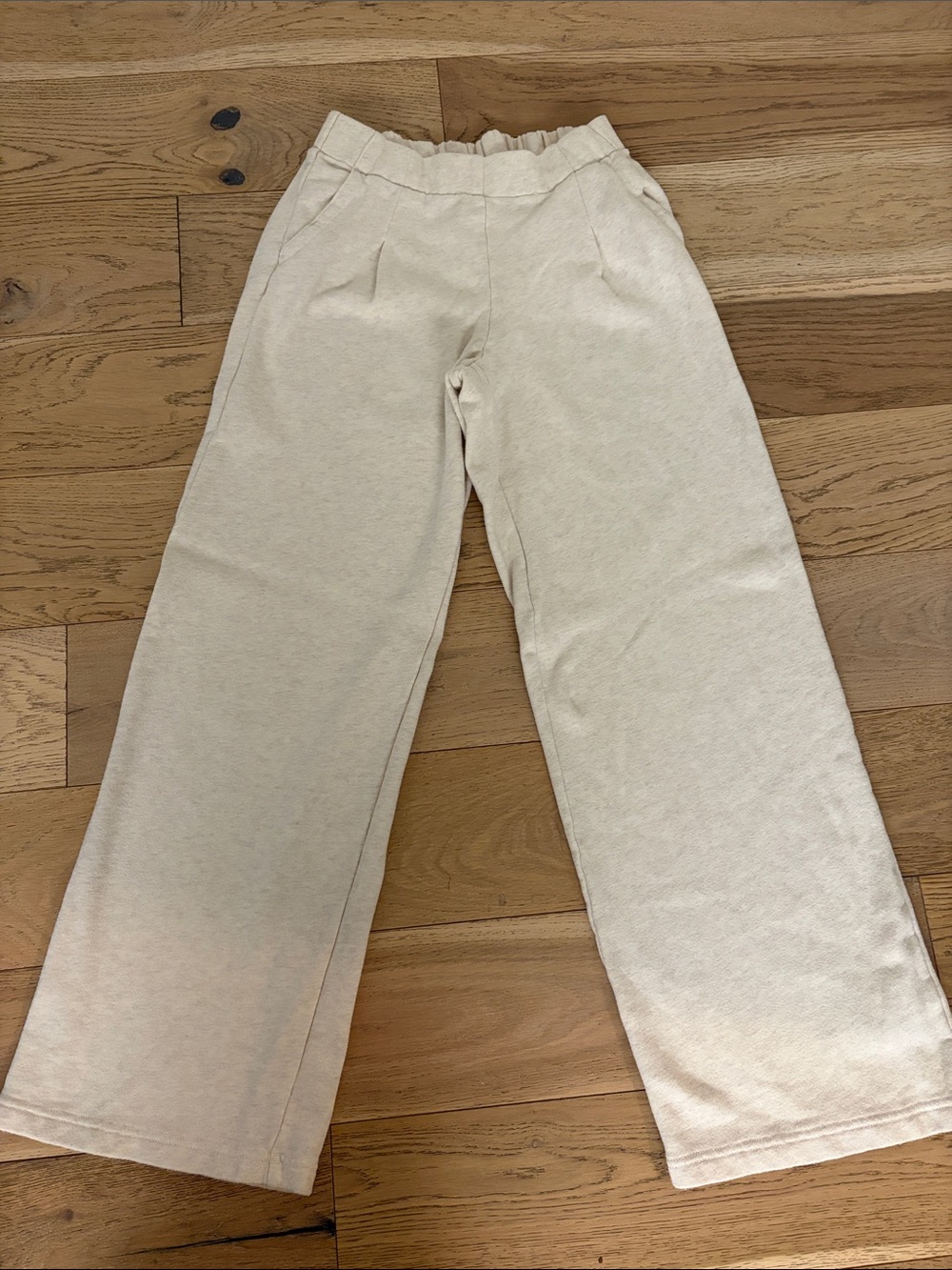 aerie Cream Cozy Pull-On Lounge Pants